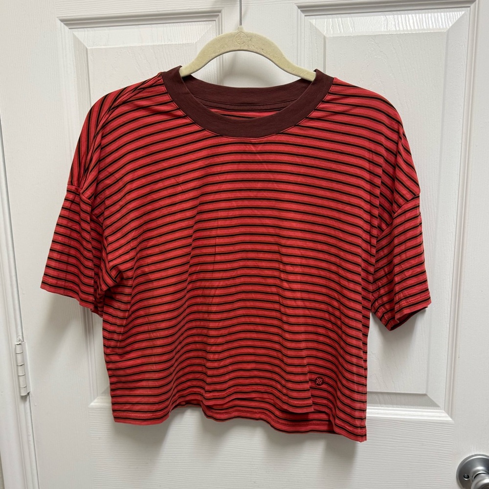 Stance ButterBlend Cropped Striped Tee